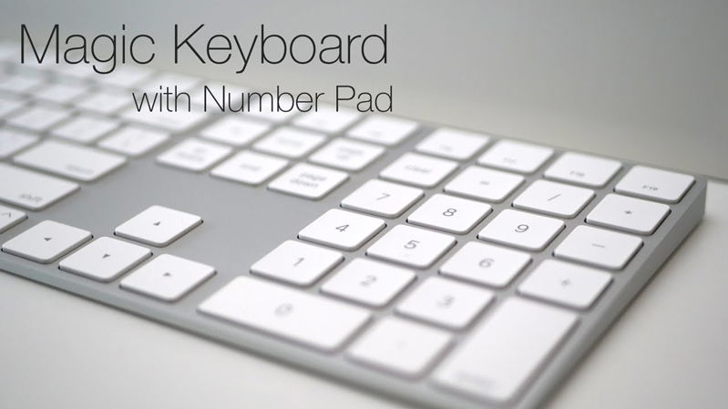 magic keyboard with numeric keypad hình 5 Tích hợp phím số tiện ích, đáp ứng được nhiều nhu cầu khác nhau