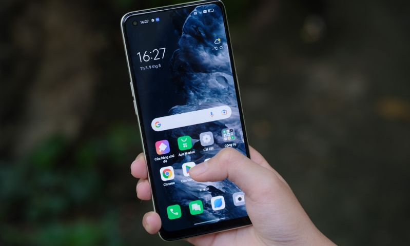 Màn hình OPPO Reno8 Z 5G rõ nét