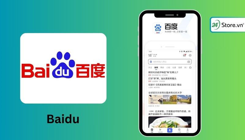 rang mạng xã hội Trung Quốc Baidu 