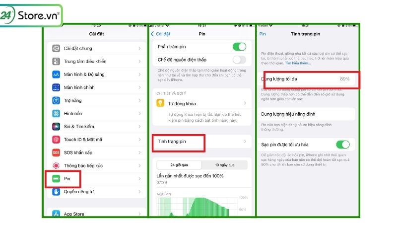 Nên mua iPhone cũ pin bao nhiêu là tốt nhất