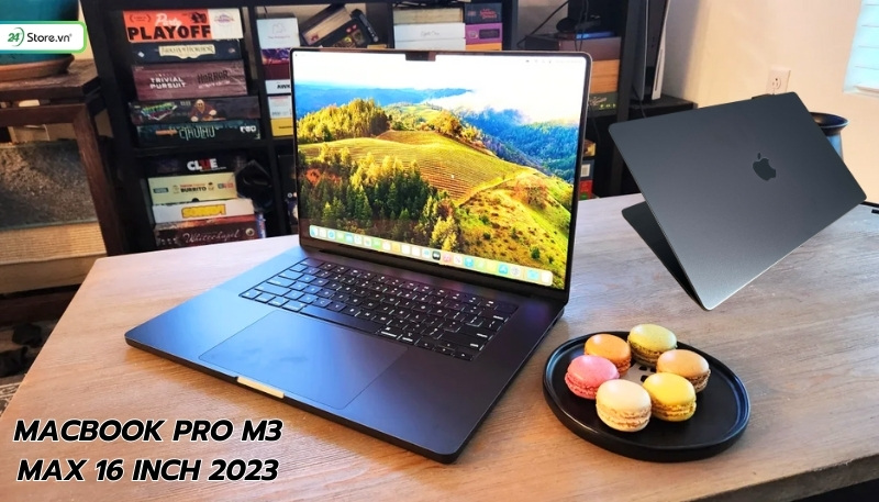 nên mua macbook nào? MacBook Pro M3 Max 16 inch 2023 – Trải nghiệm thiết kế đồ họa cực mượt