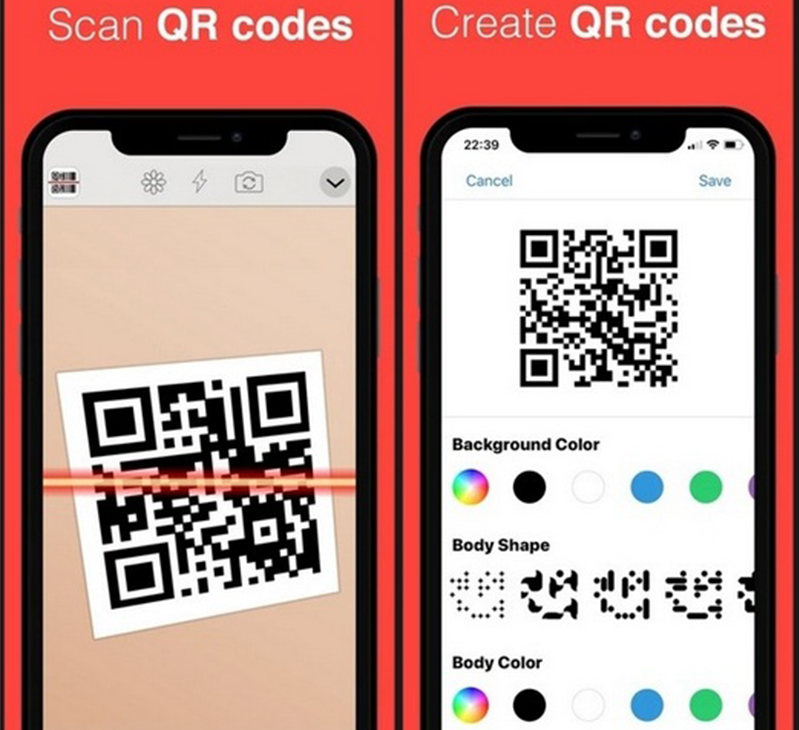 9. Trình quét QR cho iPhone của TapMedia Ltd
