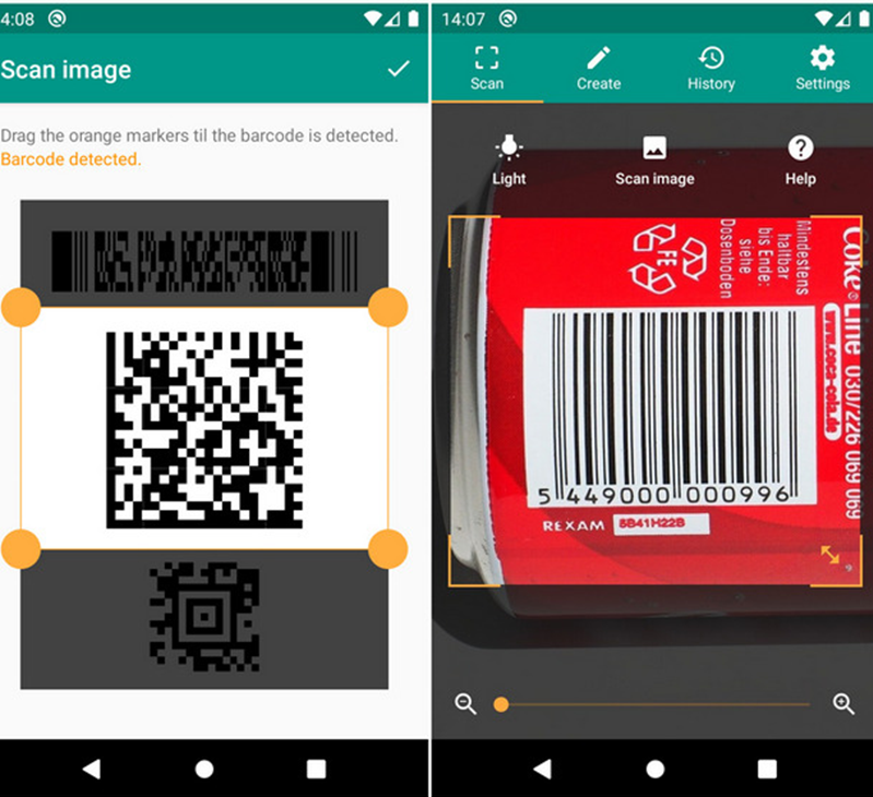 5. Quét QR & mã vạch của TeaCapps