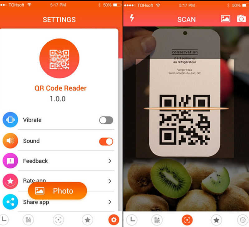 6. Trình đọc mã QR của Bacha Soft