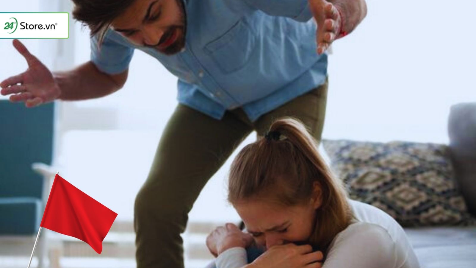 red flag có dấu hiệu bạo lực
