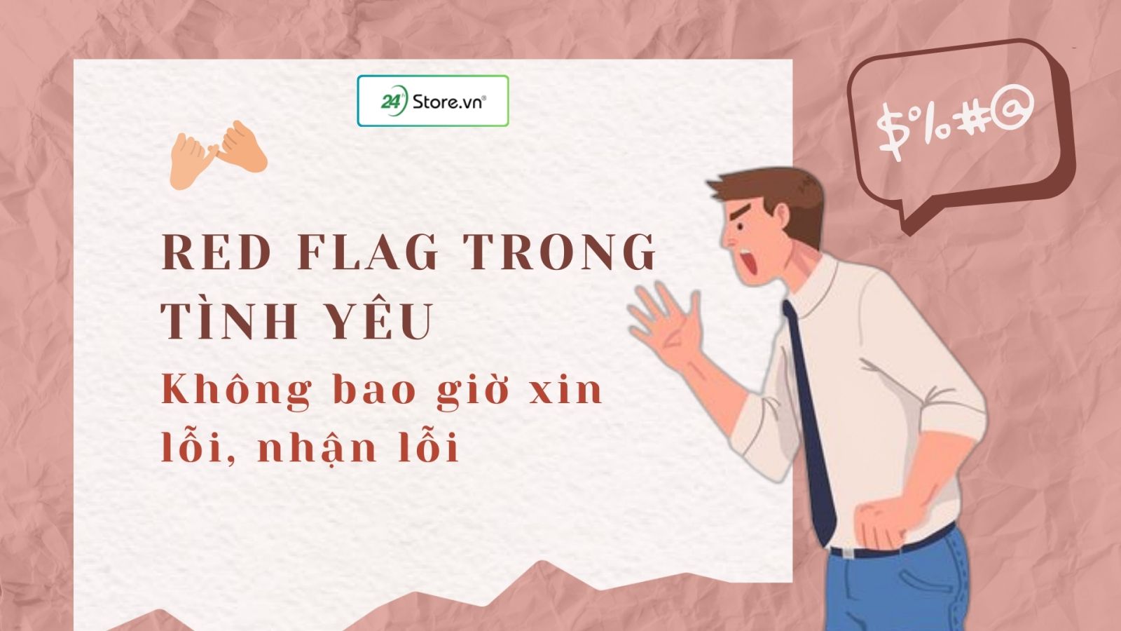 red flag không xin lỗi