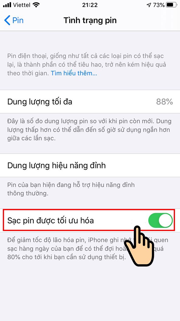 sạc pin iPhone đúng cách