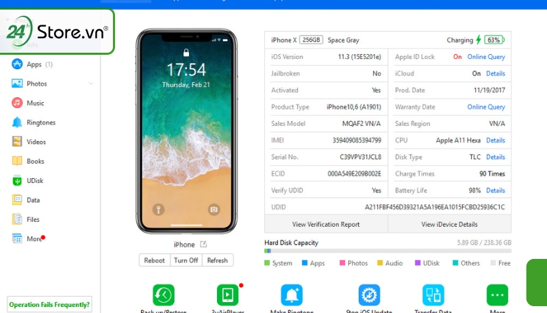 Sales model 3uTools