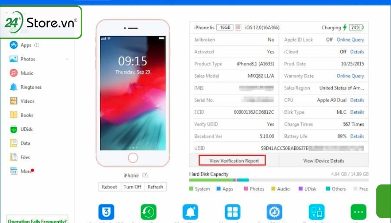 Sale model iphone là gì