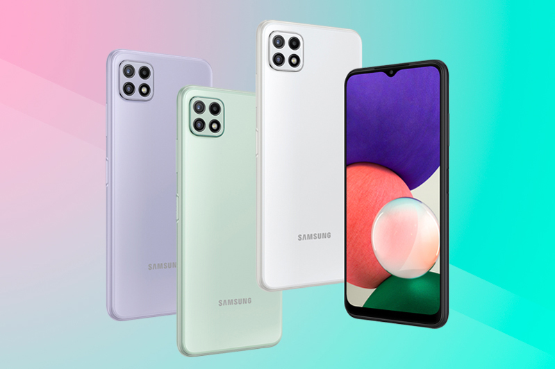 samsung galaxy a22 hình 1 Galaxy A22 với thiết kế và hiệu năng được đánh giá cao