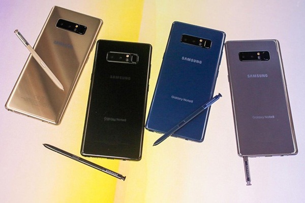 Samsung Galaxy Note 8 se co 8 phien ban mau sac khac nhau cuc dep hinh anh 3
