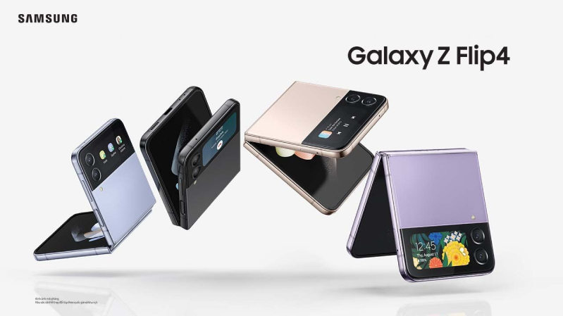 Samsung Galaxy Z Flip4 2 Samsung Galaxy Z Flip4 thiết kế