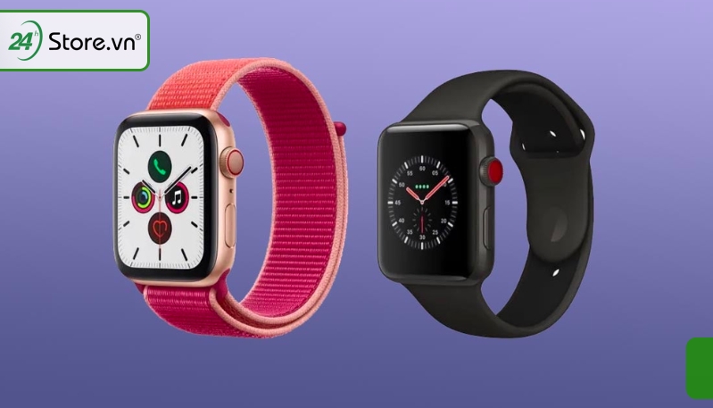 Phân biệt Apple Watch GPS và LTE Phân biệt Apple Watch GPS và LTE