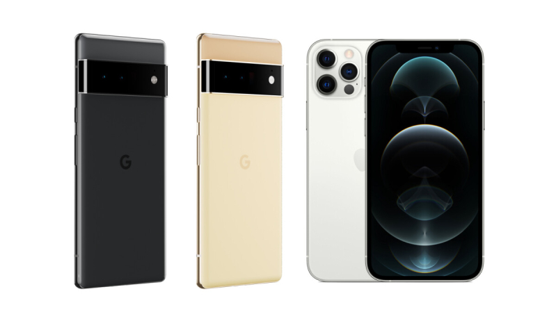 so sánh google pixel 6 pro và iphone 13 pro