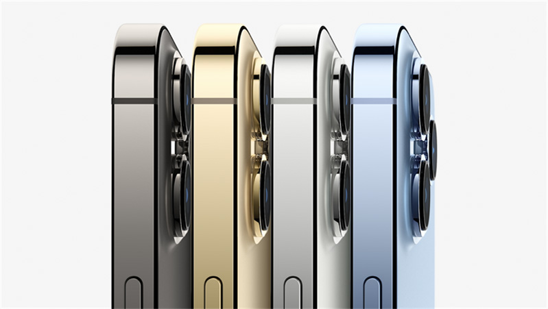 so sánh iPhone 13 và iPhone 13 Pro về màu sắc