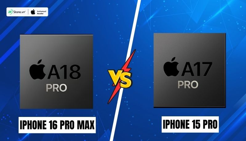 so sánh hiệu năng iphone 16 pro max và iphone 15 pro