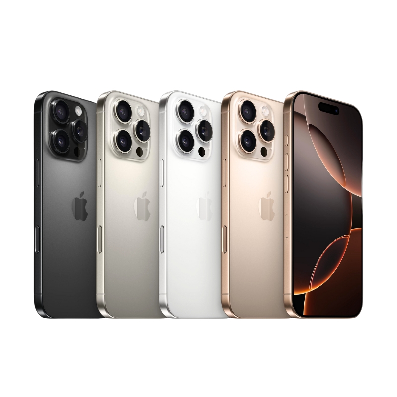 so sánh iPhone 16 Pro và iPhone 15 Pro - Bảng màu