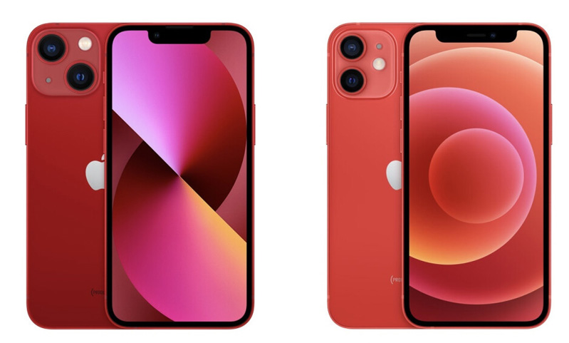 so sánh iPhone 13 mini và iPhone 12 mini về camera
