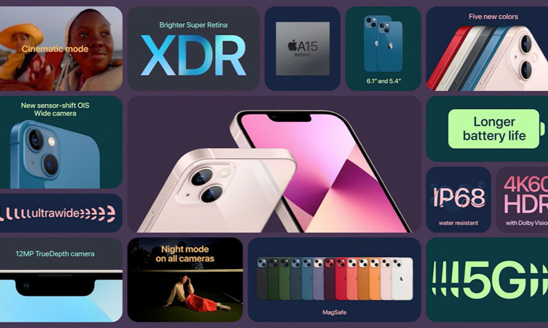 so sánh iPhone 13 mini và iPhone 12 mini hiệu suất