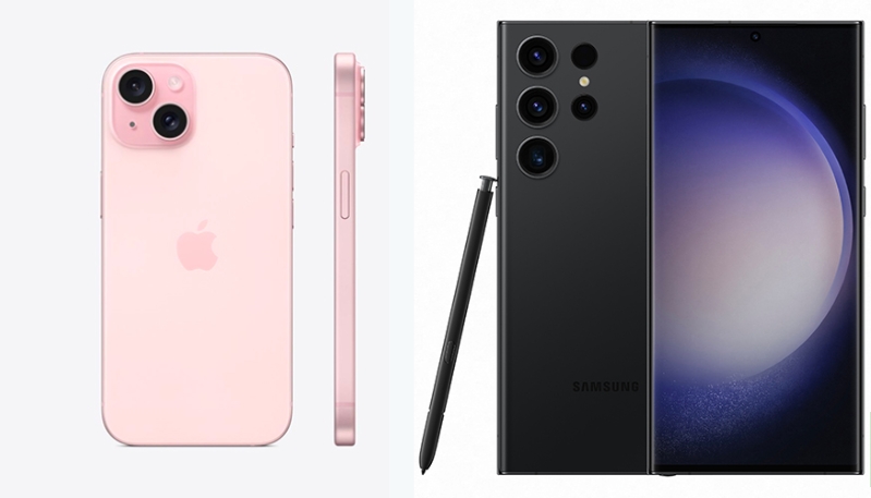 So sánh iPhone 15 và Samsung S23 Ultra có sự khác biệt gì So sánh iPhone 15 và Samsung S23 Ultra có sự khác biệt gì