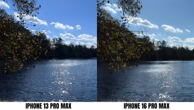 Camera iPhone 16 Pro Max so với iPhone 13 Pro Max