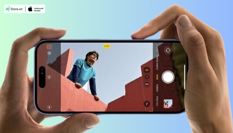 Review camera iPhone 16