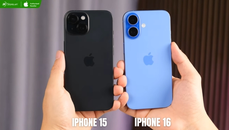 so sánh thiết kế iphone 16 và iphone 15