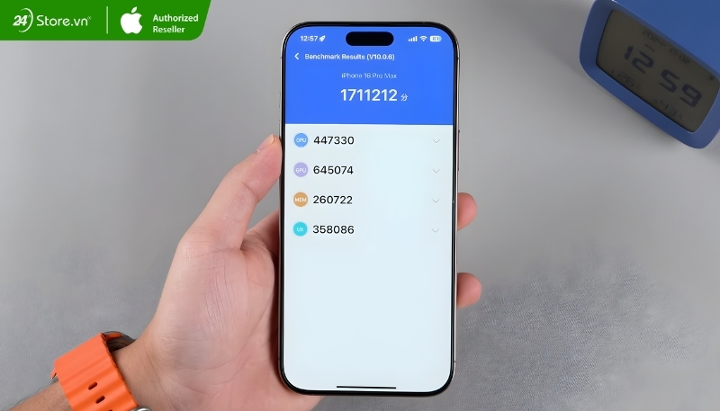 iPhone 16 Pro Max về hiệu năng