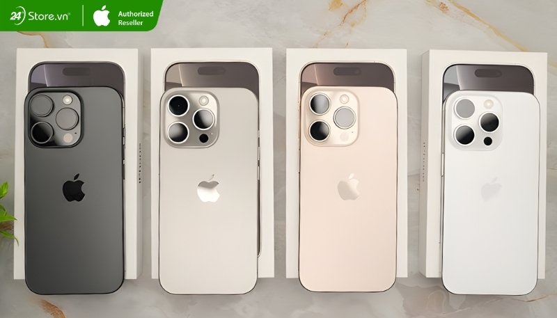 iPhone 16 Pro Max về màu sắc