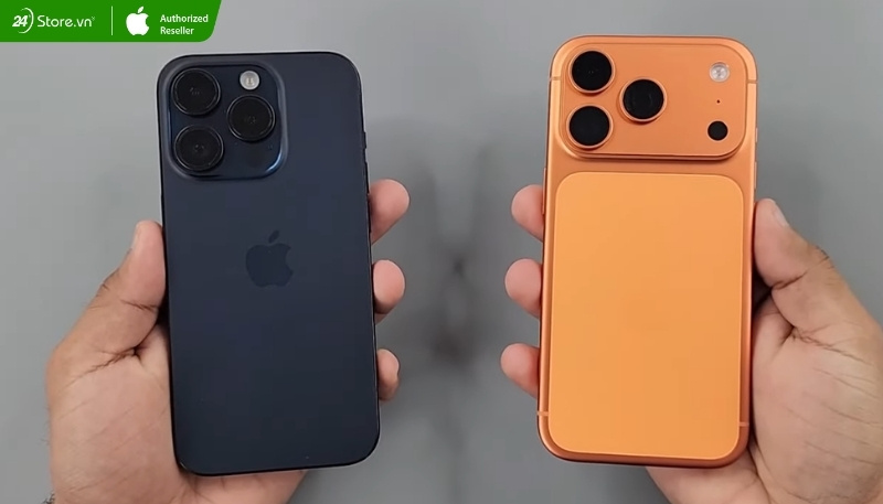so sánh iphone 17 pro với iphone 15 pro