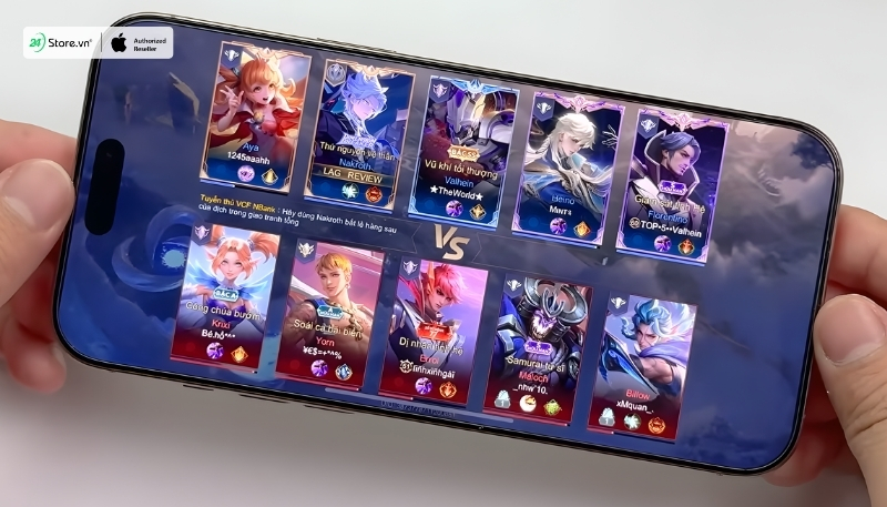 so sánh hiệu năng chip a18 pro trên iphone 16 pro max