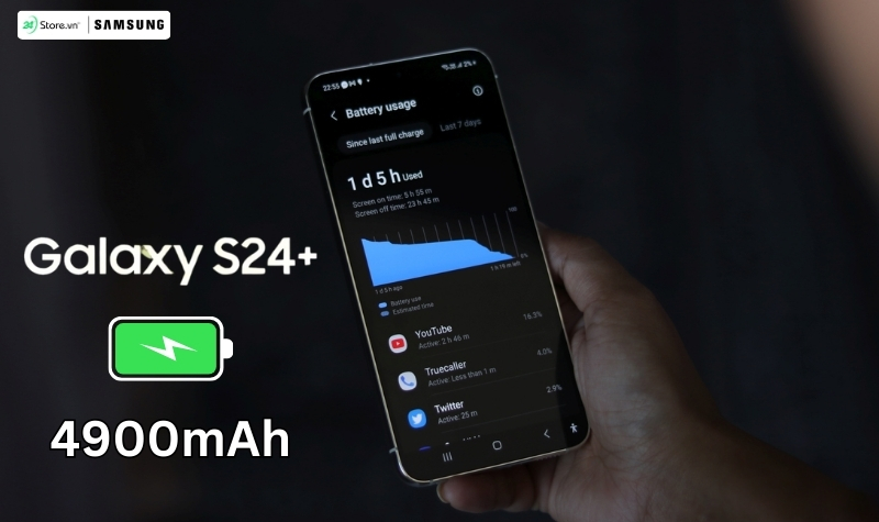 So sánh Samsung Galaxy S25 Plus và Galaxy S24 Plus về dung lượng pin