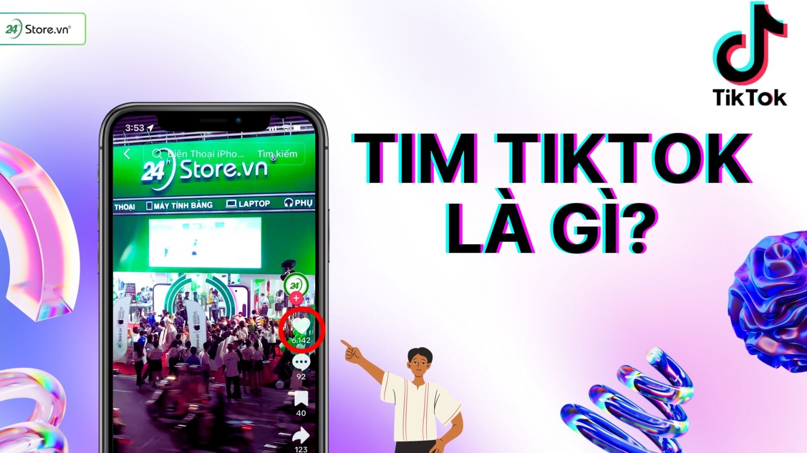 tăng tim tiktok