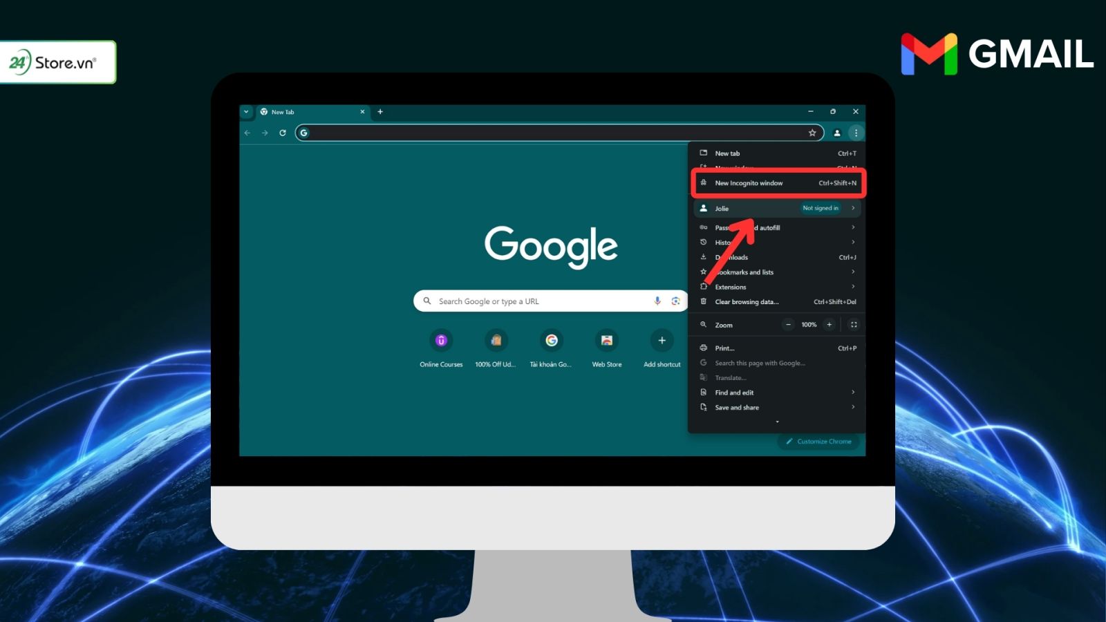 tạo gmail không cần số điện thoại trên máy tính