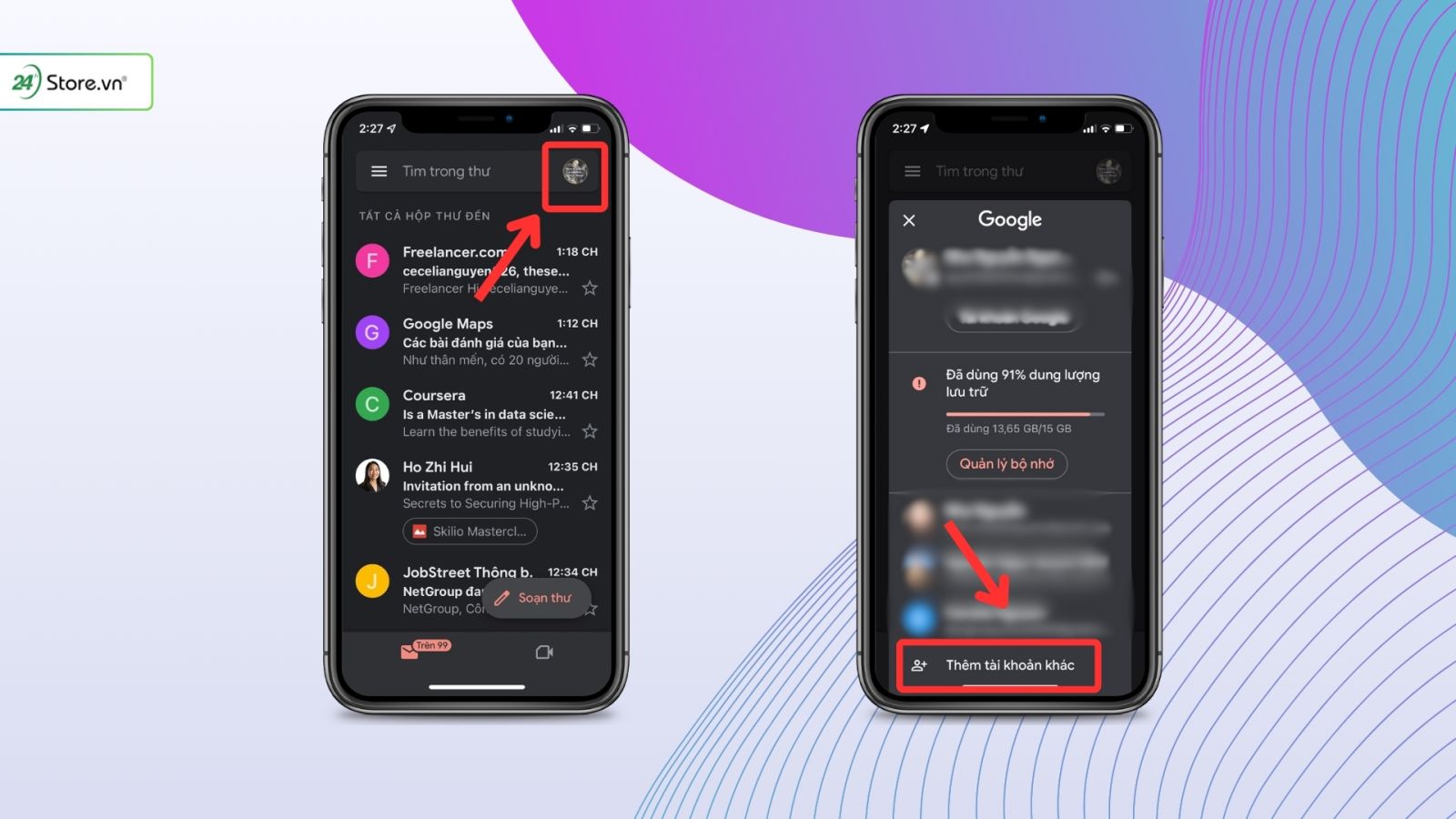 tạo gmail không cần số điện thoại trên điện thoại