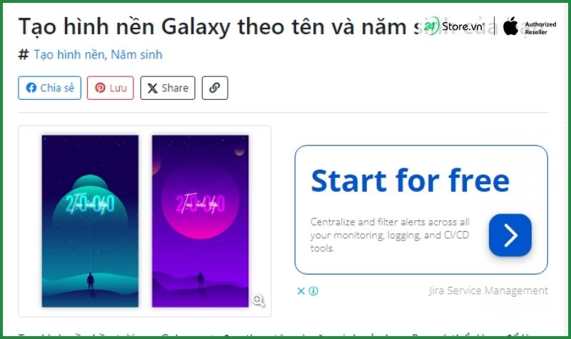 tạo hình nền tên mình