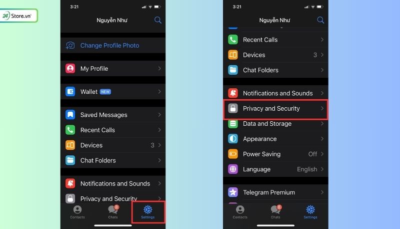 Cách MỞ CHẶN hiển thị Telegram CỰC đơn giản