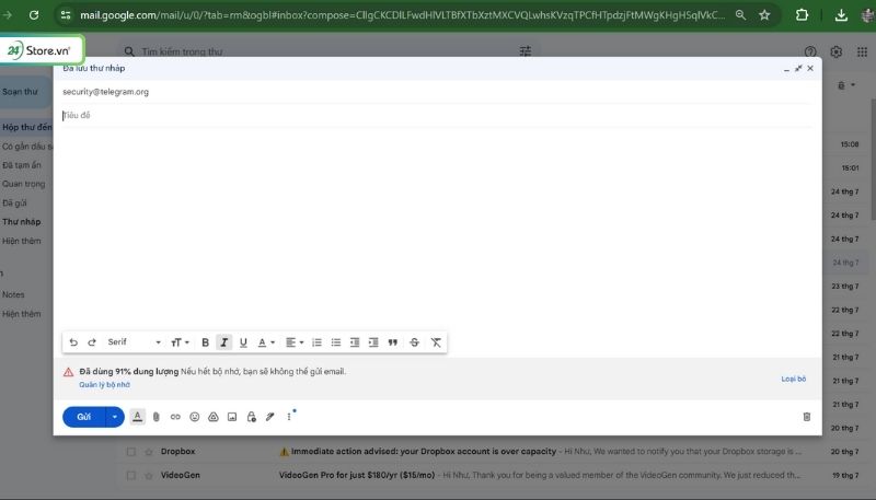 Cách mở chặn hiển thị nhóm chat telegram nhanh