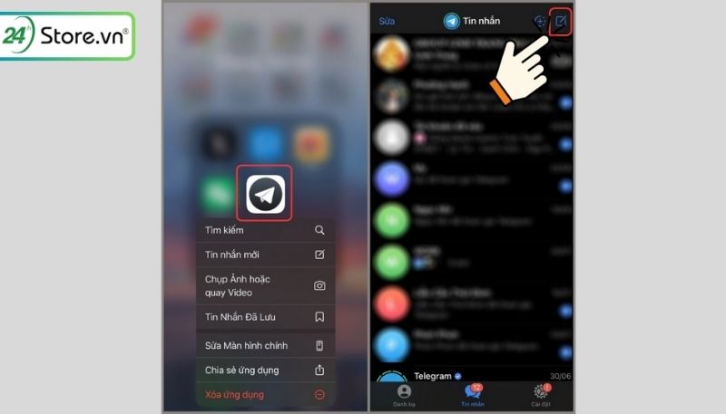 cách thêm bạn bè trên telegram