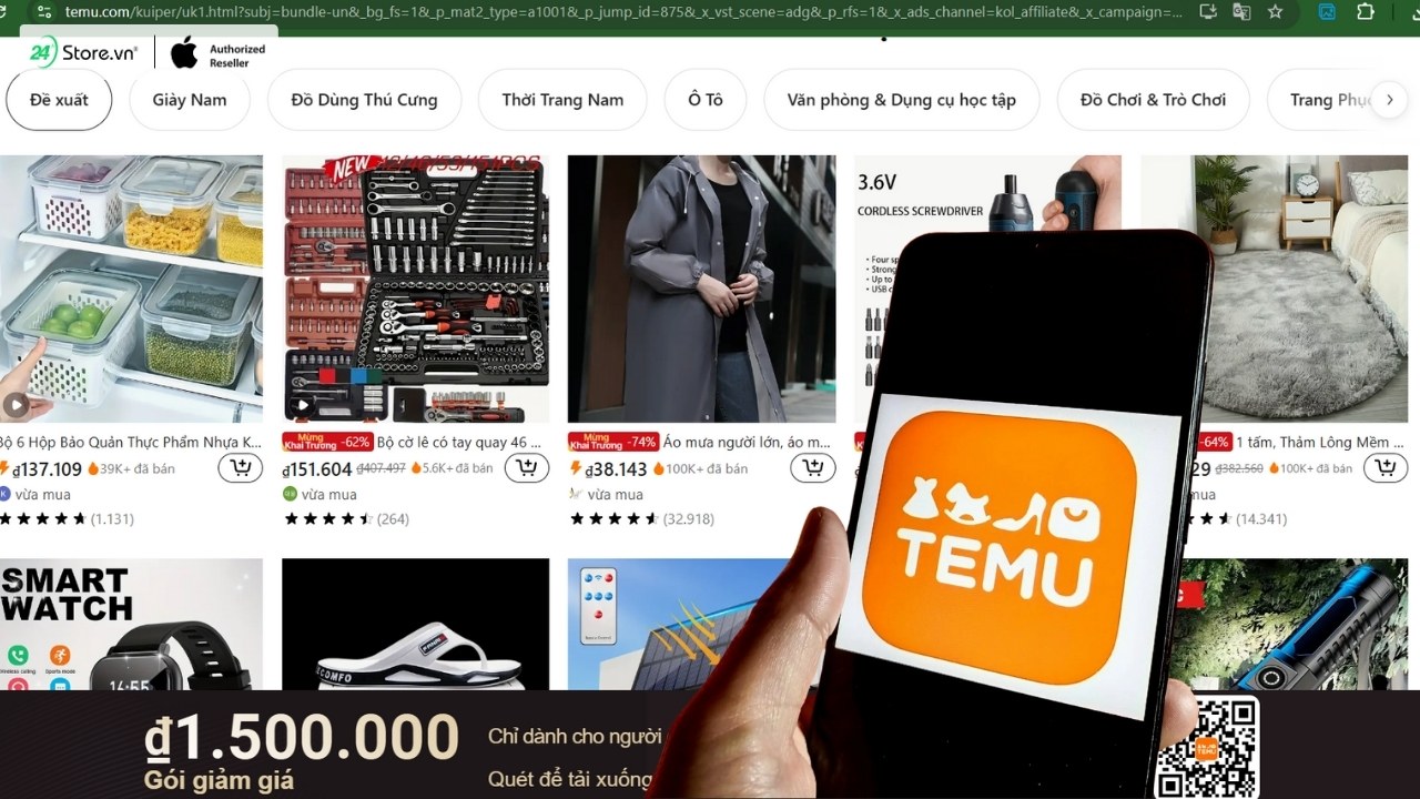 Ưu điểm của Temu giá rẻ