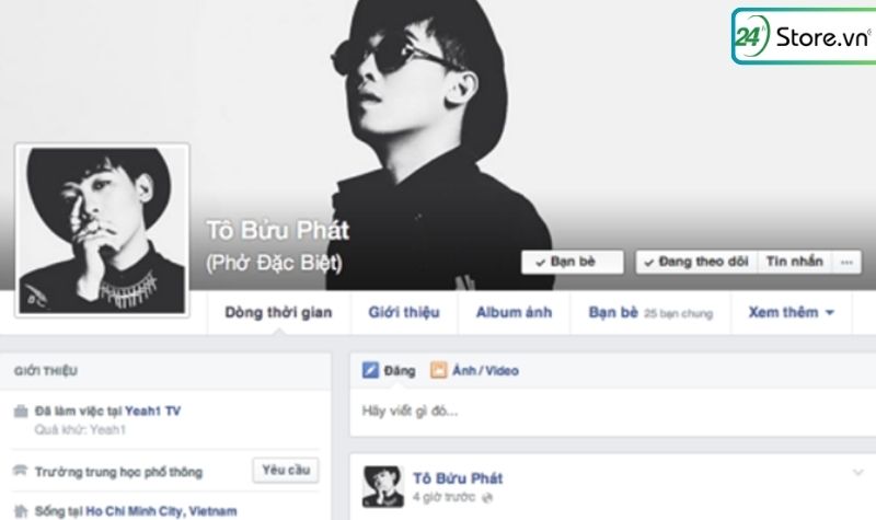tên facebook hay cho nam