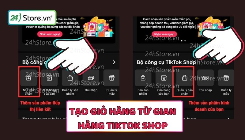Mở tiktok shop
