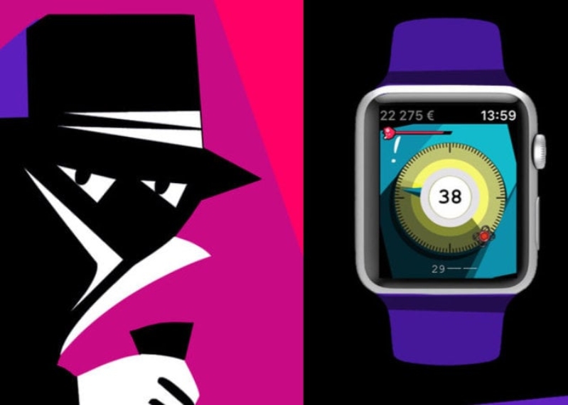 trò pocket bandit trên apple watch