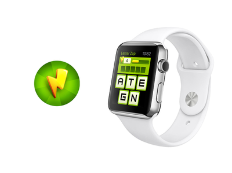 trò letter zap trên Apple Watch