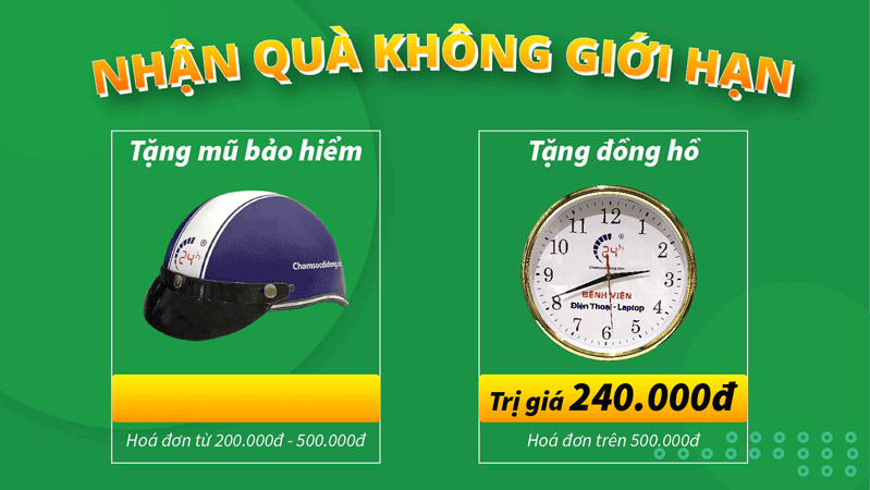 ưu đãi tháng 6 - tặng quà miễn phí