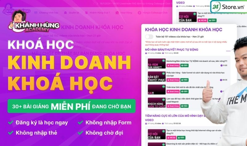 khóa học kinh doanh