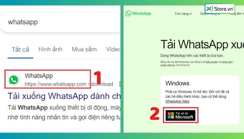 Tải WhatsApp trên máy tính